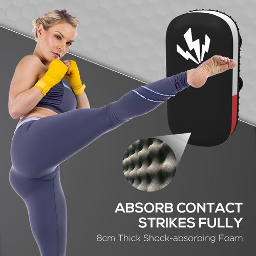 SPORTNOW Kick Boxing Pad Strike Shield Arm Pad for Boxing Training