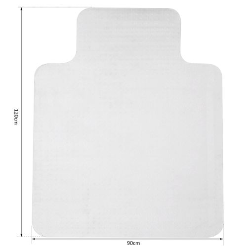 Office Carpet Protector Chair Mat Spike Non Slip Chairmat Frosted HOMCOM