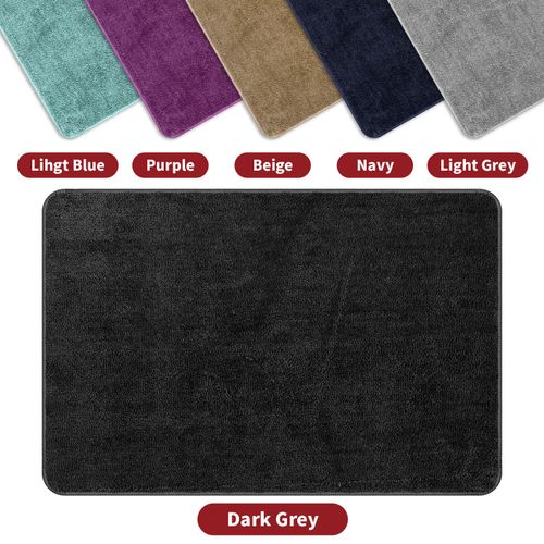 VINSANI BATH MAT 50X80cm D.GREY 1010160