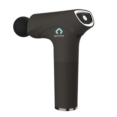 Gymcline Massage Gun Compact Size with 1500mAh Battery & 3 Speed Modes, Grey