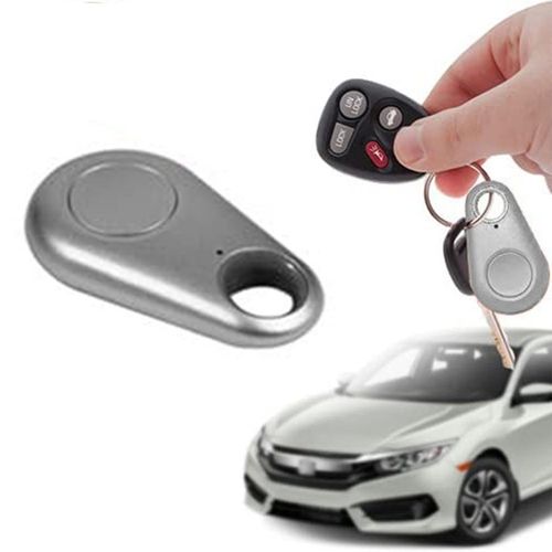 Aquarius Key Finder Anti-Lost Alarm with GPS Last Location Finder, Silver