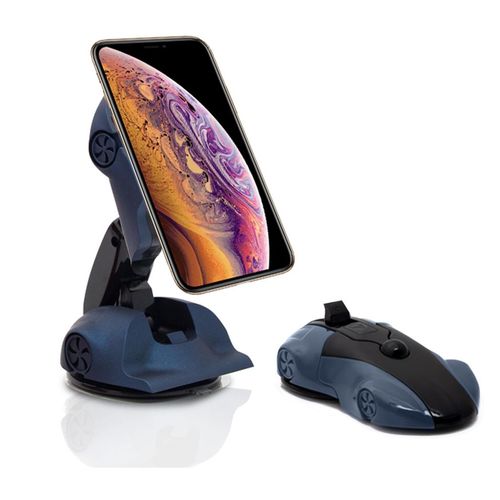 Aquarius Sports Car Shaped Dashboard Mobile Phone Bracket - Blue