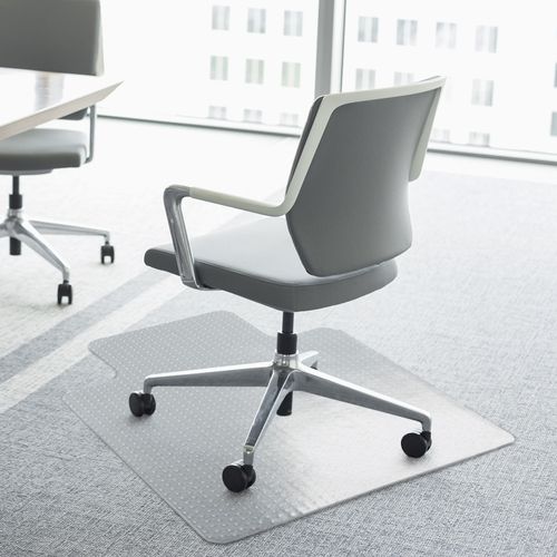 Office Carpet Protector Chair Mat Spike Non Slip Chairmat Frosted HOMCOM