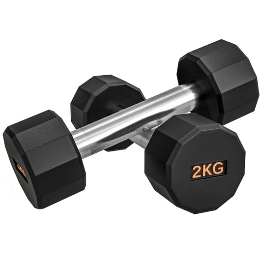 2x 2kg Dumbbells Weights Set